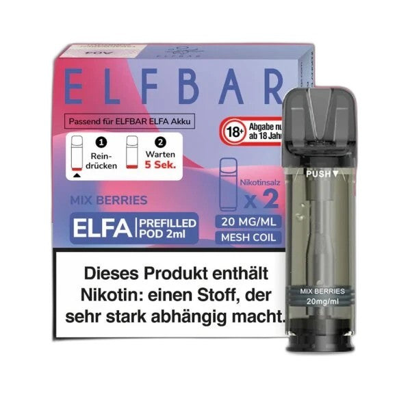 ELFA by Elfbar - Mix Berries - Pod (2er Pack)