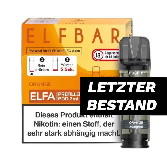 ELFA by Elfbar - Orange - Pod (2er Pack)