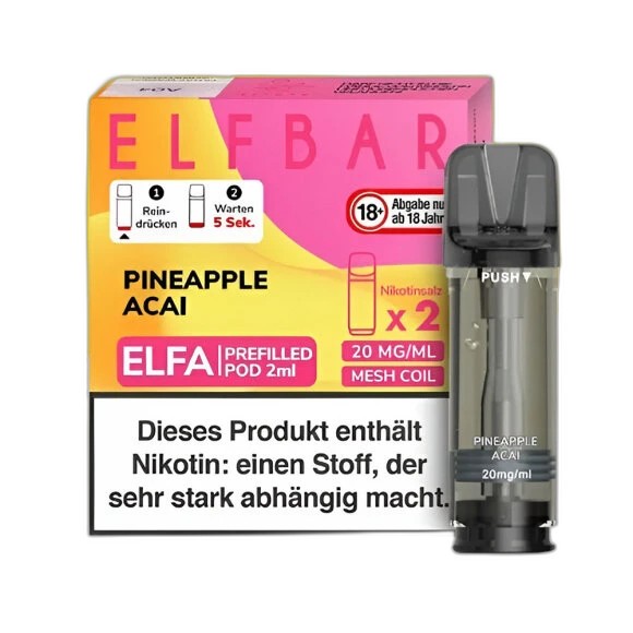 ELFA by Elfbar - Pineapple Acai - Pod (2er Pack)