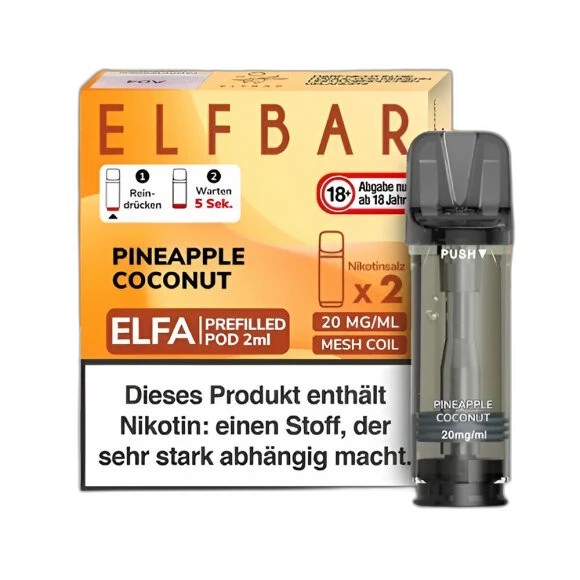 ELFA by Elfbar - Pineapple Coconut - Pod (2er Pack)