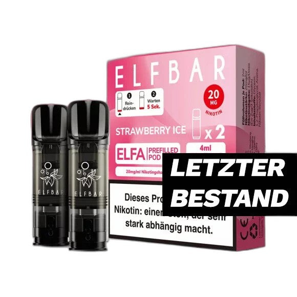 ELFA by Elfbar - Strawberry Ice - Pod (2er Pack)
