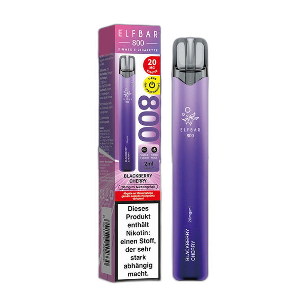 Elfbar 800 - Blackberry Cherry - Einweg Vape