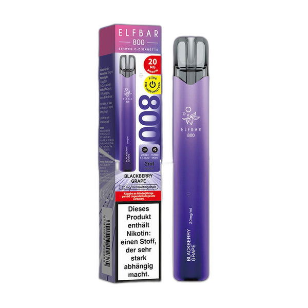 Elfbar 800 - Blackberry Grape - Einweg Vape