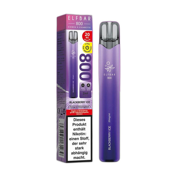 Elfbar 800 - Blackberry Ice - Einweg Vape