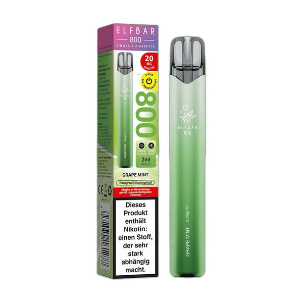 Elfbar 800 - Grape Mint - Einweg Vape