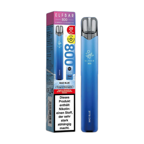 Elfbar 800 - Mad Blue - Einweg Vape