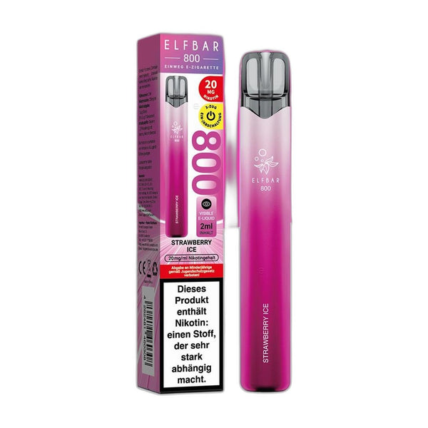 Elfbar 800 - Strawberry Ice - Einweg Vape