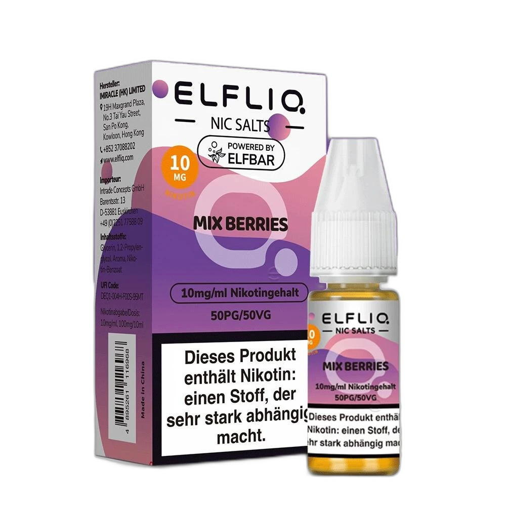 Elfliq by Elfbar - Mix Berries 10mg/ml - E-Liquid