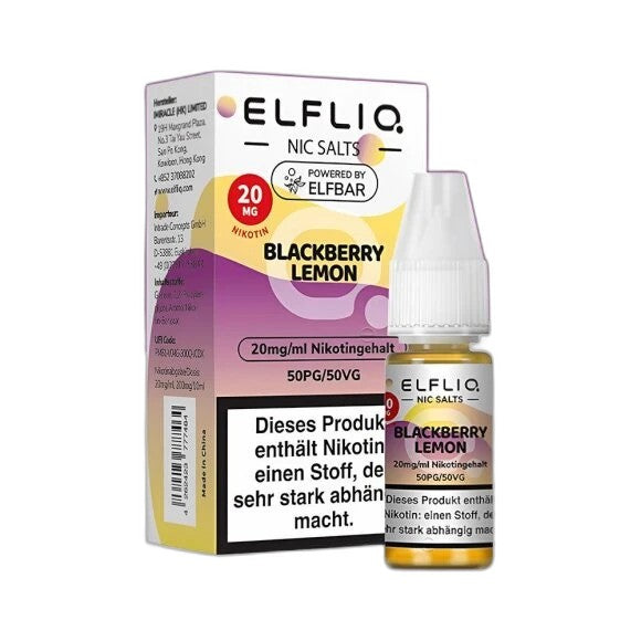 Elfliq by Elfbar E-Liquid - Blackberry Lemon – Bild 2