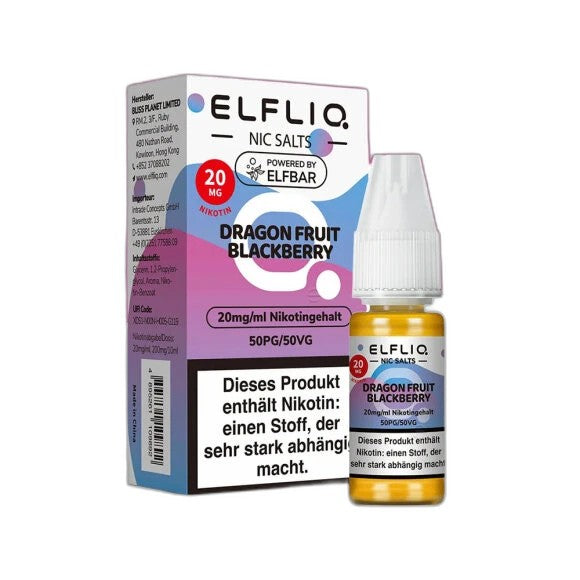 Elfliq by Elfbar E-Liquid - Dragon Fruit Blackberry – Bild 2