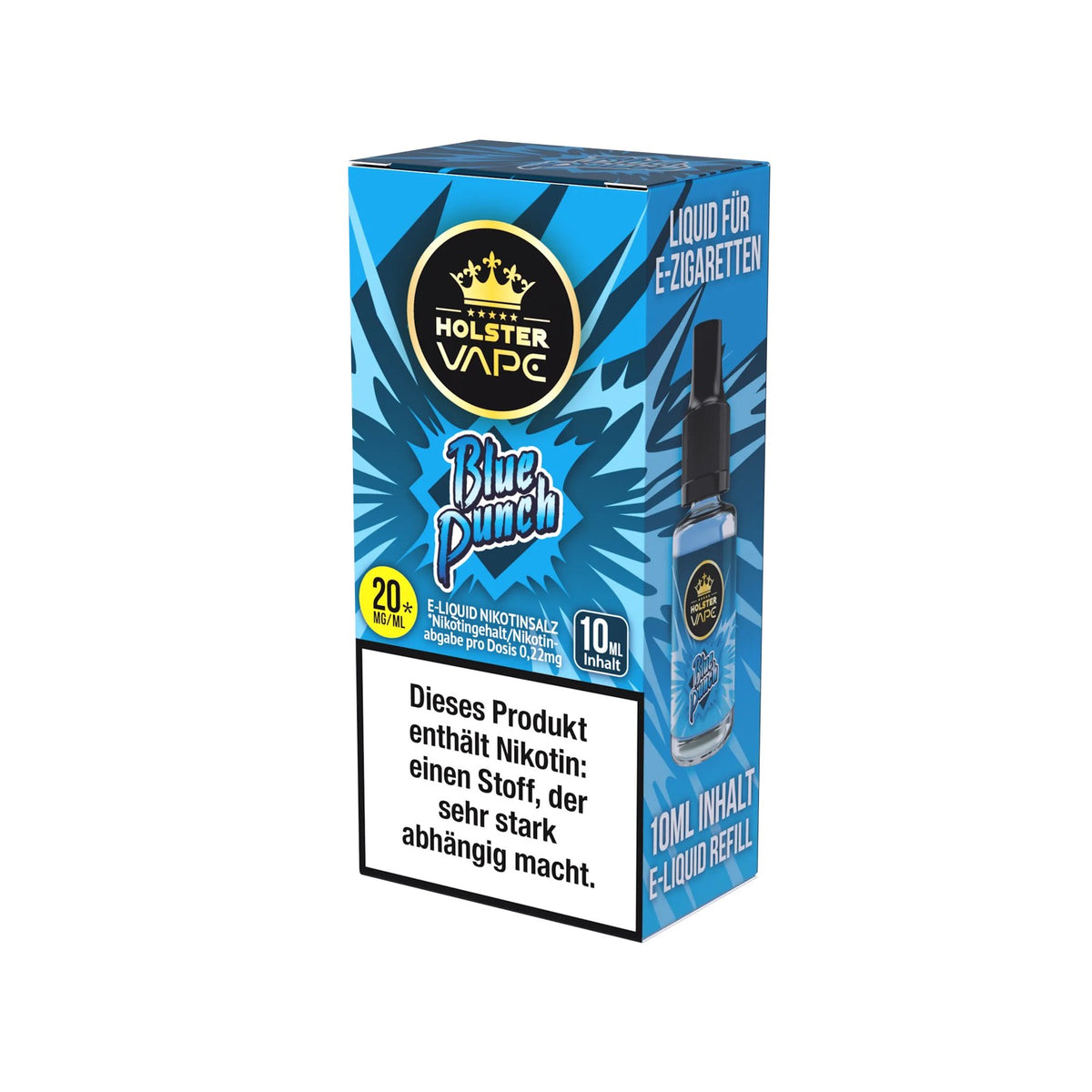 Holster E-Liquid Blue Punch Verpackung