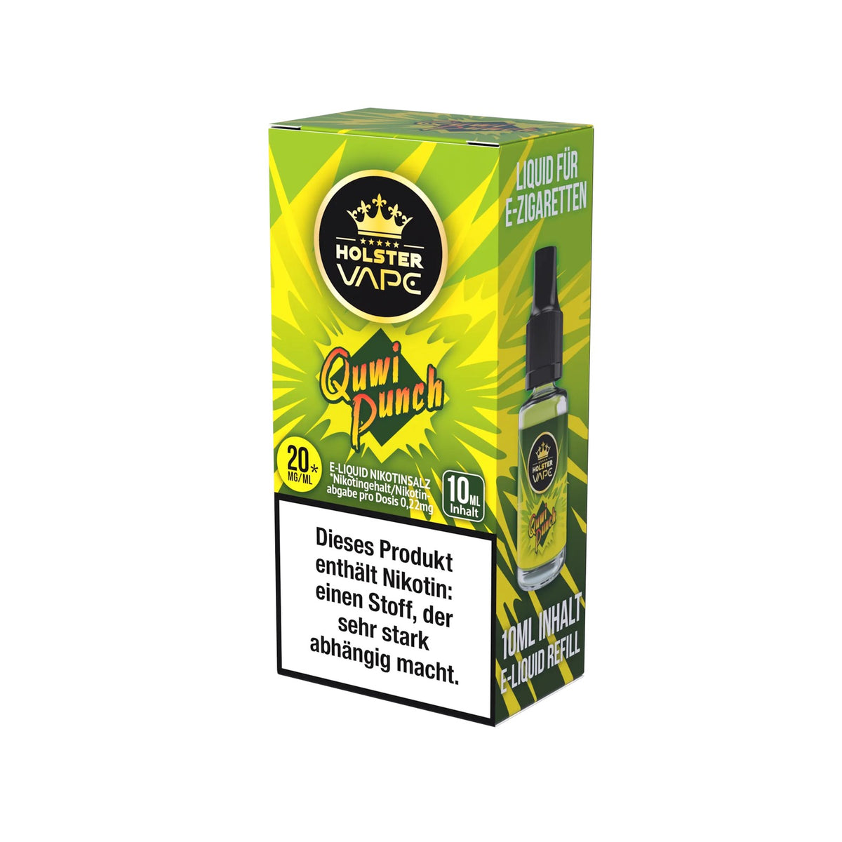 Holster E-Liquid Quwi Punch Verpackung