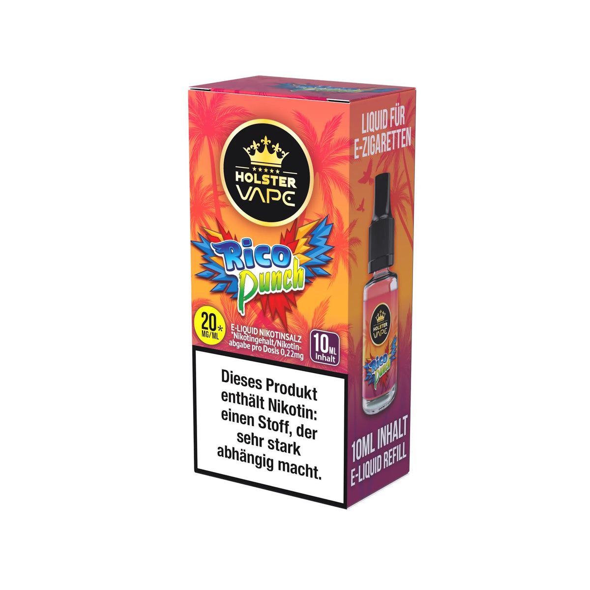 Holster E-Liquid Rico Punch Verpackung