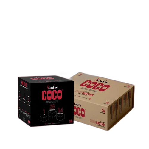 Aladin Coco - 26er - Naturkohle - 20kg
