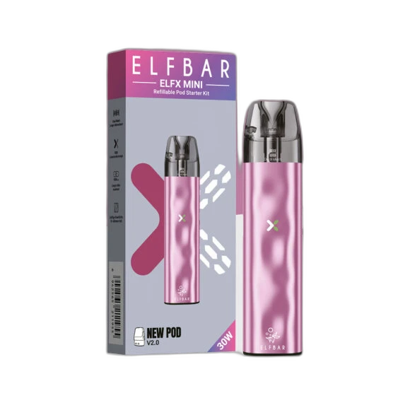 Elfbar ELFX Mini - Pink - Refillable Pod Kit