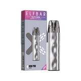 Elfbar ELFX Mini - Silver - Refillable Pod Kit