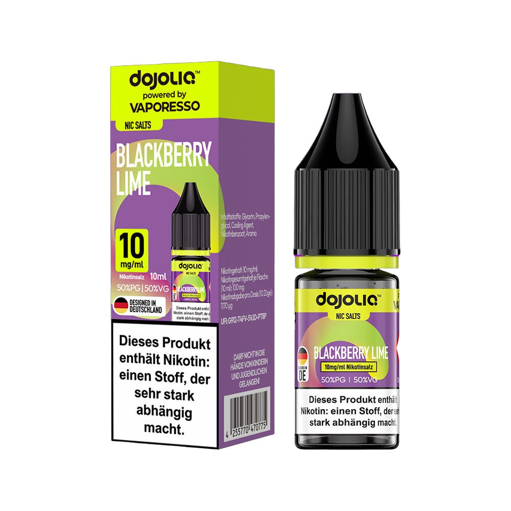 DOJOLIQ - Blackberry Lime 10mg/ml - E-Liquid