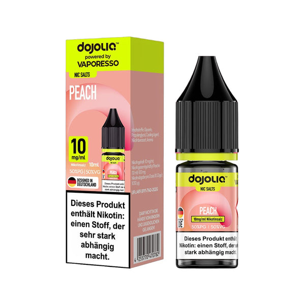 DOJOLIQ - Peach 10mg/ml - Nikotinsalz-Liquid