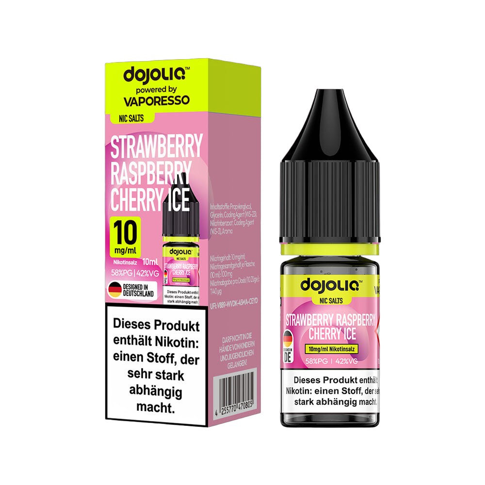 DOJOLIQ - Strawberry Raspberry Ice 10mg/ml - E-Liquid