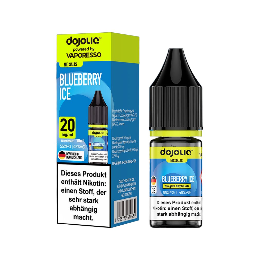 DOJOLIQ - Blueberry Ice 20mg/ml - E-Liquid