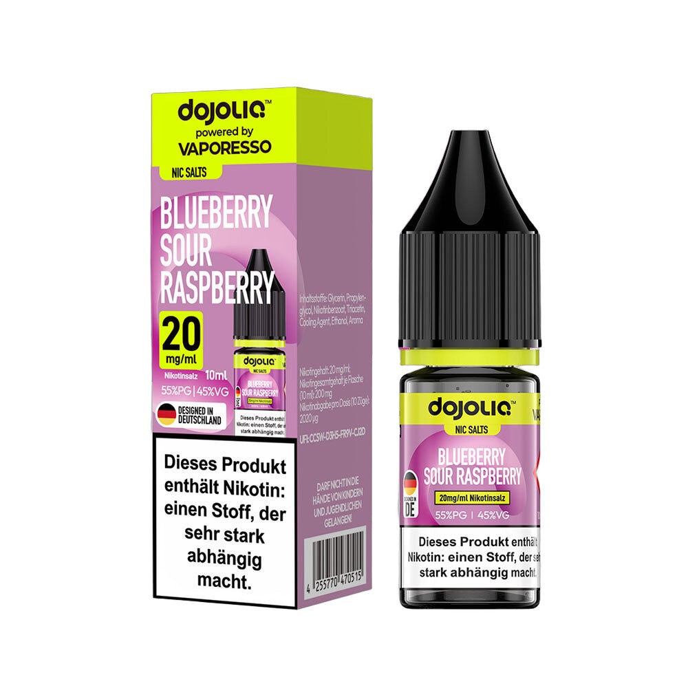 DOJOLIQ - Blueberry Sour Raspberry 20mg/ml - E-Liquid