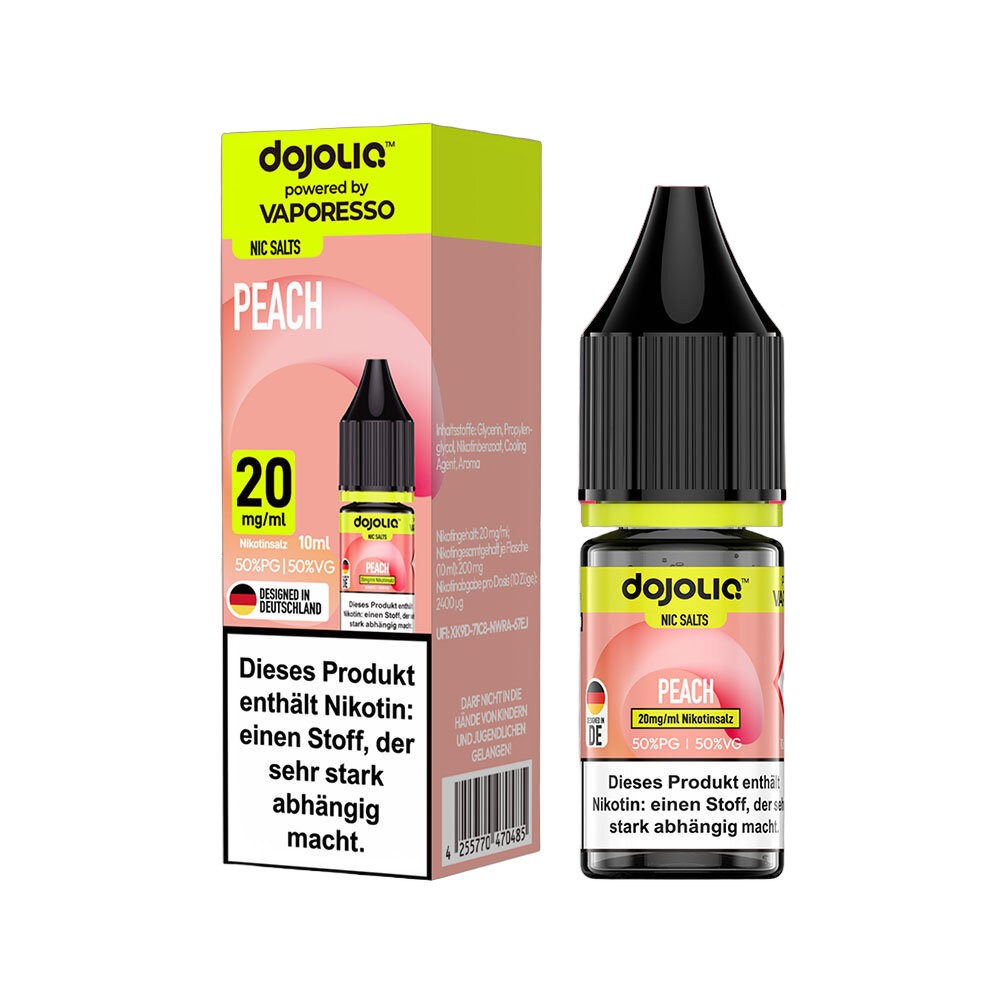 DOJOLIQ - Peach 20mg/ml - E-Liquid