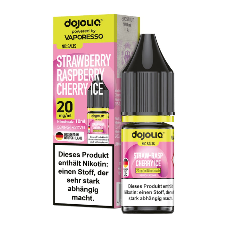 DOJOLIQ - Strawberry Raspberry Cherry Ice 20mg/ml - E-Liquid