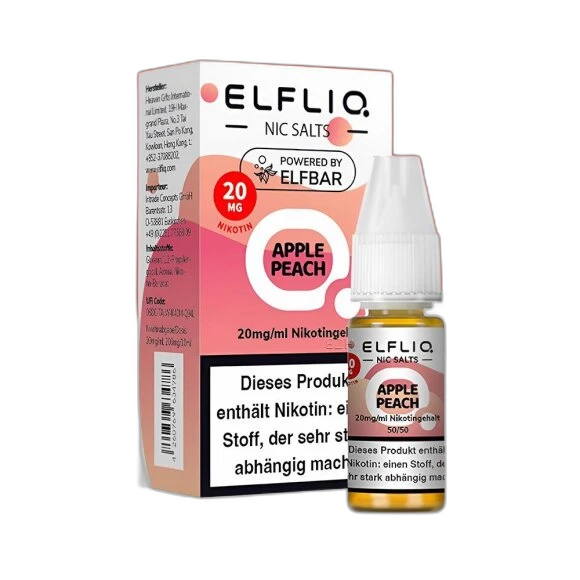 Elfliq by Elfbar - Apple Peach 20mg/ml - E-Liquid