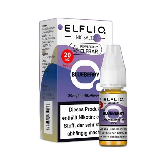 Elfliq by Elfbar - Blueberry 20mg/ml - E-Liquid