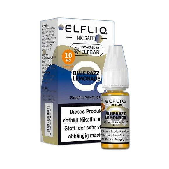 Elfliq by Elfbar - Blue Razz Lemonade 10mg/ml - E-Liquid