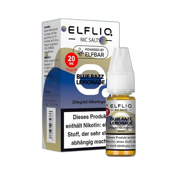 Elfliq by Elfbar - Blue Razz Lemonade 20mg/ml - E-Liquid
