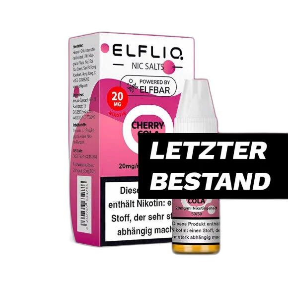 Elfliq by Elfbar - Cherry Cola 20mg/ml - E-Liquid