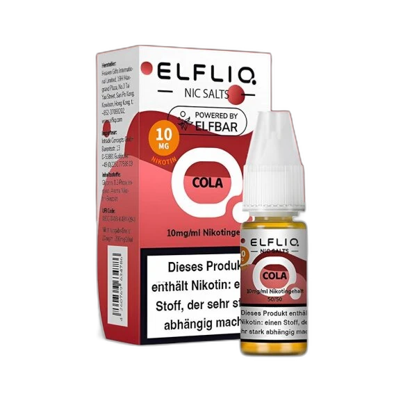 Elfliq by Elfbar - Cola 10mg/ml - E-Liquid