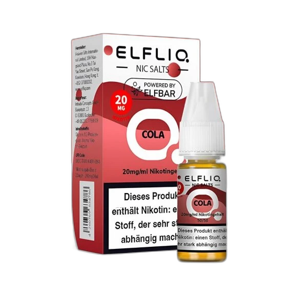 Elfliq by Elfbar - Cola 20mg/ml - E-Liquid