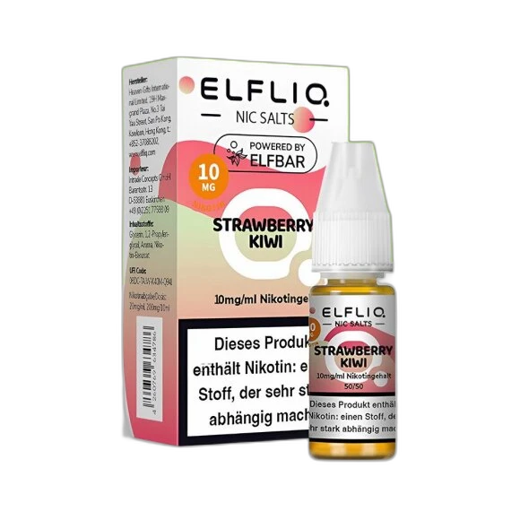 Elfliq by Elfbar - Strawberry Kiwi 10mg/ml - E-Liquid