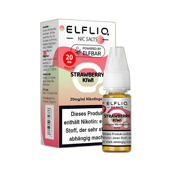 Elfliq by Elfbar - Strawberry Kiwi 20mg/ml - E-Liquid