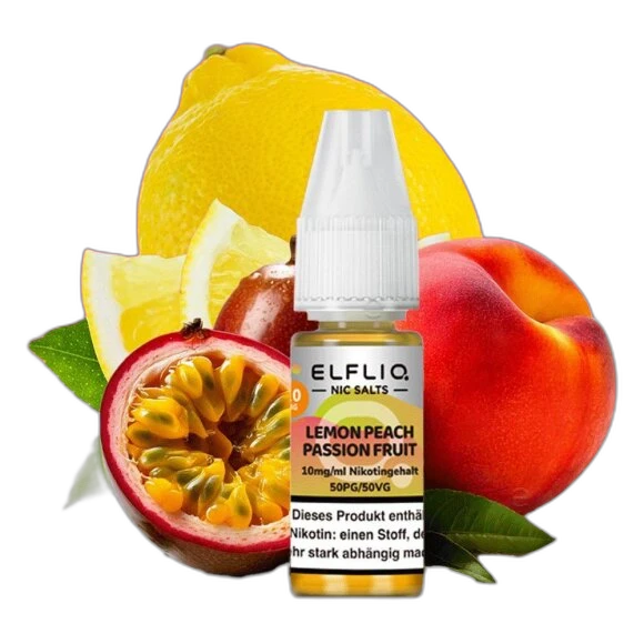 Elfliq by Elfbar - Lemon Peach Passion Fruit 10mg/ml - E-Liquid
