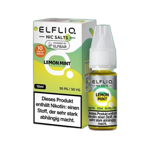 Elfliq by Elfbar - Lemon Mint 10mg/ml - E-Liquid