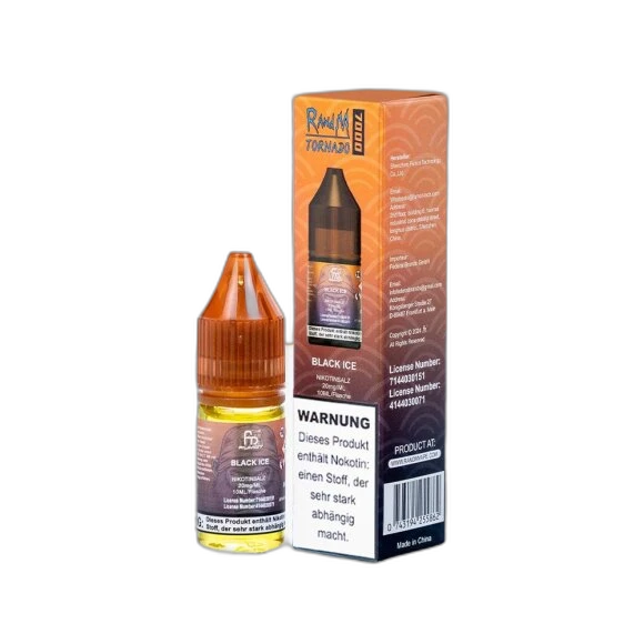 RandM Tornado - Black Ice 20mg/ml - E-Liquid