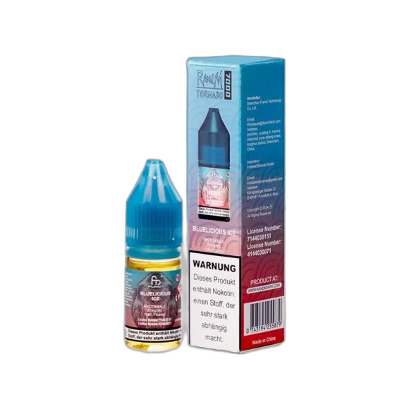 RandM Tornado - Bluelicious Ice 20mg/ml - E-Liquid
