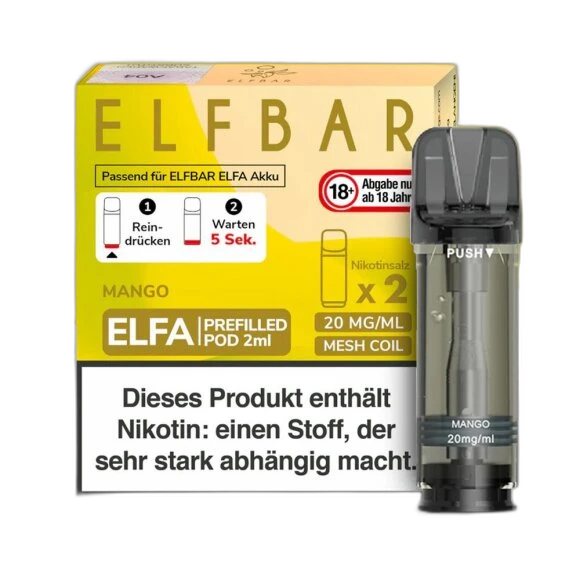 ELFA by Elfbar - Mango - Pod (2er Pack)