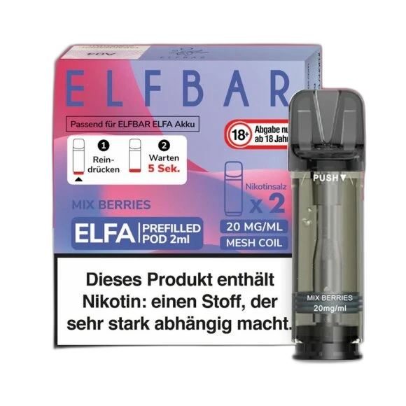 ELFA by Elfbar - Mix Berries - Pod (2er Pack)