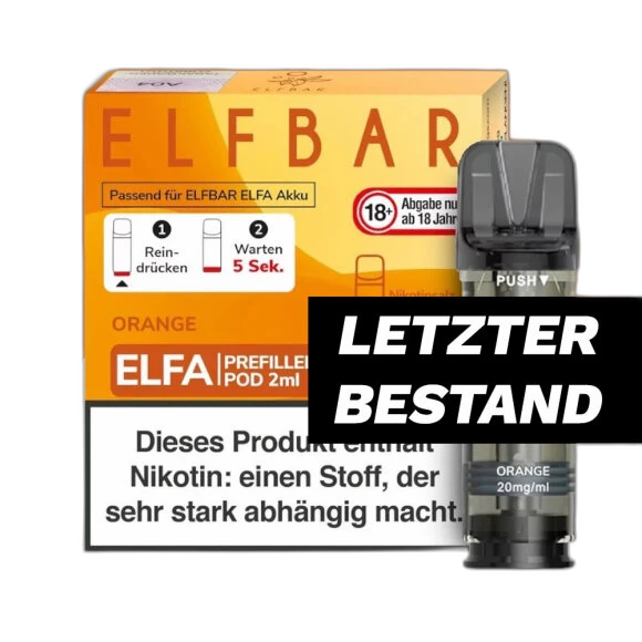 ELFA by Elfbar - Orange - Pod (2er Pack)