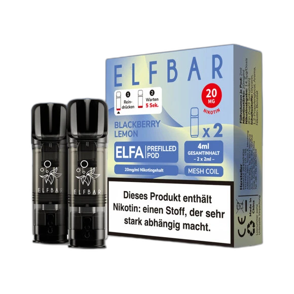 ELFA by Elfbar - Blackberry Lemon – Pod (2er Pack)