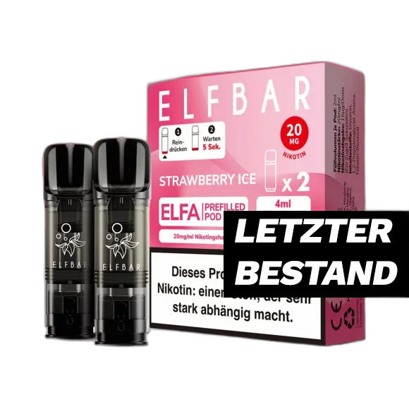 ELFA by Elfbar - Strawberry Ice - Pod (2er Pack)