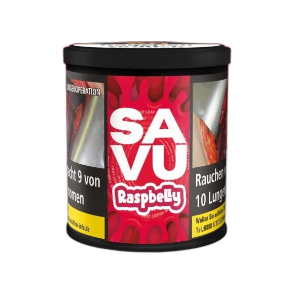 Savu Tobacco 200g - Raspbelly