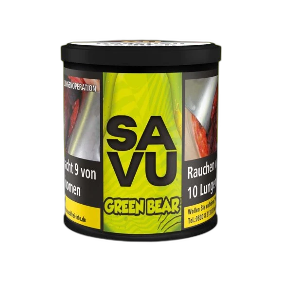 Savu Tabak 200g - Green Bear