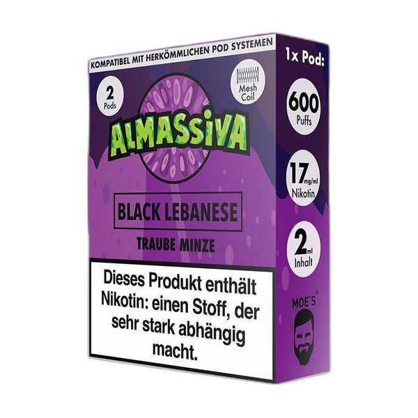Al Massiva - Black Lebanese - Pod (2-pack)